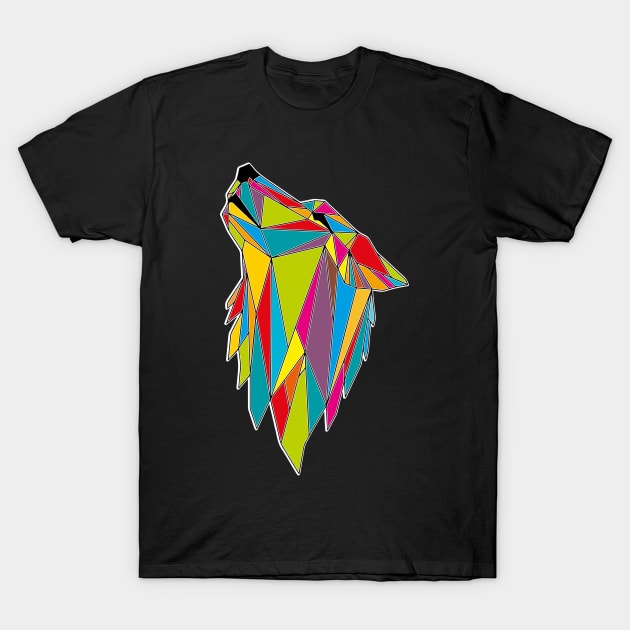 Colorwolf T-Shirt by carolas